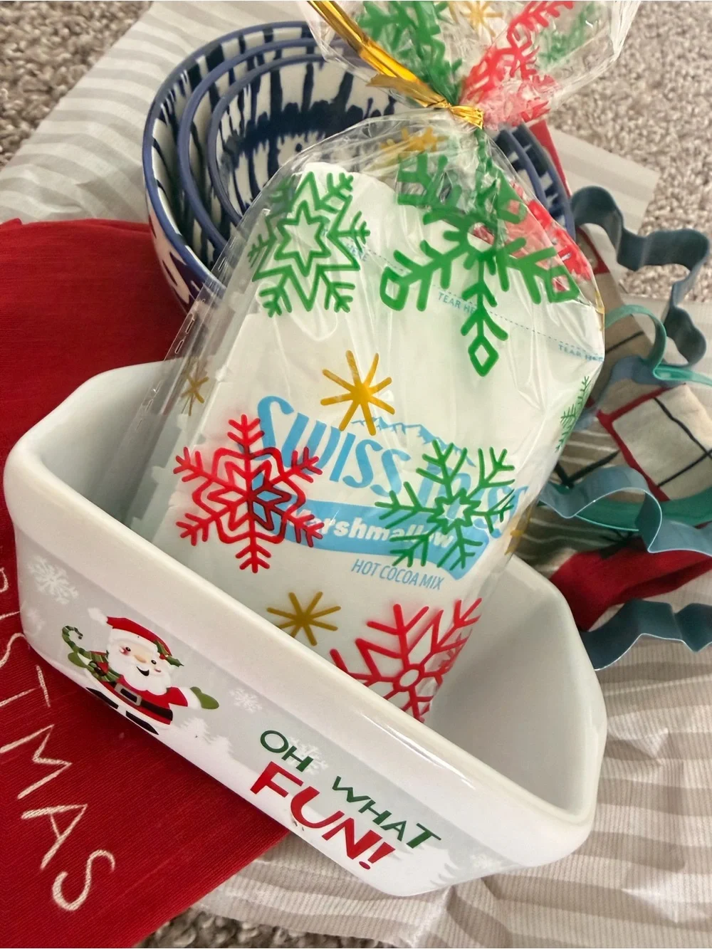 “Santa Doesn’t Count Calories” Gift Set